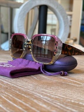 💕Jimmy Crystal Sunglasses